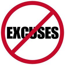 no excuses no excuses